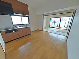 リビオーヌ五日市中央 4階1LDKのリビング/ダイニング