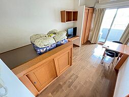 レオパレス国泰寺 14階1Kのリビング/ダイニング