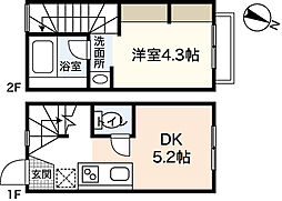 間取図画像 1DK