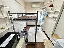 アスプロパラティ’83 5階ワンルームのリビング/ダイニング