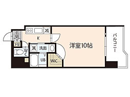 Cieloazul 1Kの間取図画像