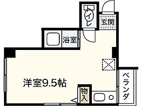 第一田宮ビル  ｜ 広島県広島市西区楠木町2丁目（賃貸マンション1R・4階・15.45㎡） その2