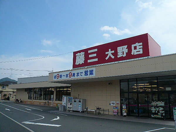 画像15:スーパー「藤三大野店まで354ｍ」