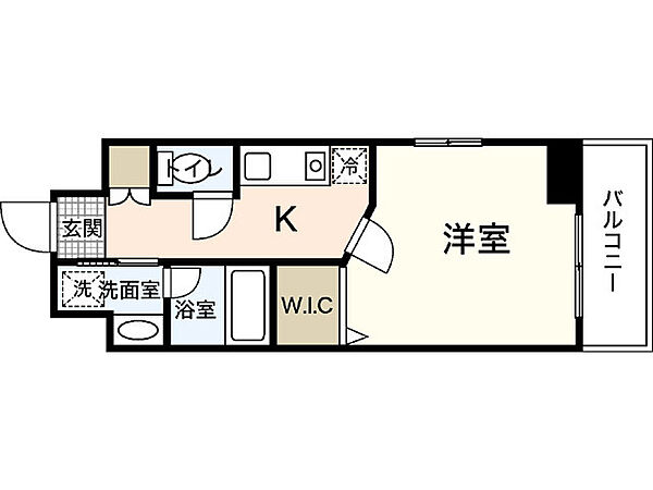 観音ヒルズ ｜広島県広島市西区西観音町(賃貸マンション1K・2階・28.03㎡)の写真 その2