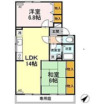 広島県広島市安佐南区上安7丁目（賃貸アパート2LDK・1階・59.50㎡） その2