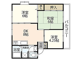 広島県広島市西区田方1丁目（賃貸アパート3LDK・1階・52.66㎡） その2