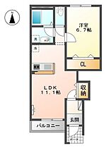 スターテラス宮内  ｜ 広島県廿日市市宮内（賃貸アパート1LDK・1階・44.95㎡） その2