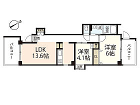 ツインヒルズウェスト  ｜ 広島県広島市東区光が丘（賃貸マンション2LDK・4階・52.79㎡） その2