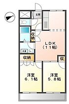 広島県広島市安佐南区伴東7丁目（賃貸アパート2LDK・2階・50.37㎡） その2