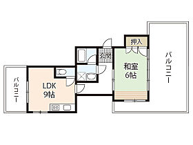 広島県広島市西区南観音6丁目（賃貸マンション1LDK・8階・35.50㎡） その2