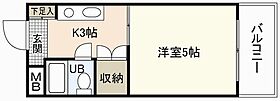 第五若宮ビル  ｜ 広島県広島市西区楠木町1丁目（賃貸マンション1K・4階・14.50㎡） その2