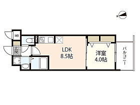 S-RESIDENCE本川町afford  ｜ 広島県広島市中区本川町3丁目（賃貸マンション1LDK・2階・29.64㎡） その2