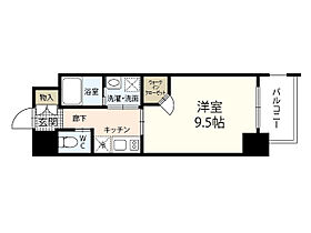 メゾン　ド　小町  ｜ 広島県広島市中区小町（賃貸マンション1K・7階・28.68㎡） その2