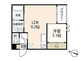 REGALEST 広島駅東  ｜ 広島県広島市東区尾長東1丁目（賃貸アパート1LDK・1階・30.63㎡） その2