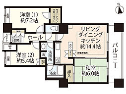 間取図画像 3LDK