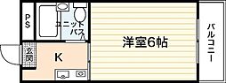 間取図画像 1K