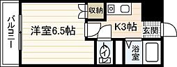 間取図画像 1K