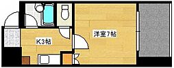 間取図画像 1K