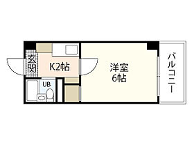 シャトー三滝  ｜ 広島県広島市西区三滝町（賃貸マンション1K・4階・16.74㎡） その2