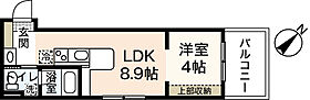 パークスＩＳＡＭＵ  ｜ 広島県広島市南区比治山本町（賃貸アパート1LDK・1階・26.24㎡） その2