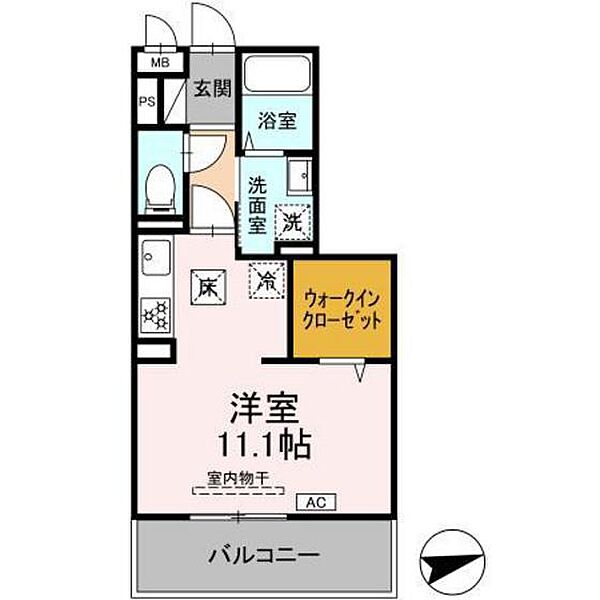 広島県東広島市西条町寺家(賃貸アパート1R・1階・32.61㎡)の写真 その1