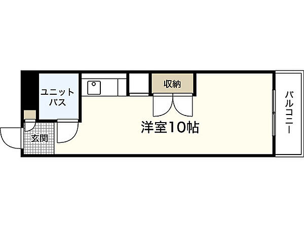 アベニューなかひろ ｜広島県広島市西区中広町3丁目(賃貸マンション1R・1階・19.80㎡)の写真 その2