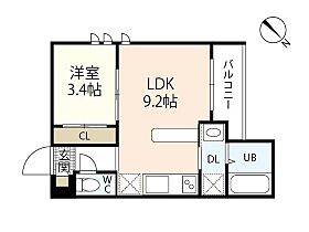 広島県広島市安佐南区中須1丁目（賃貸アパート1LDK・1階・30.97㎡） その2