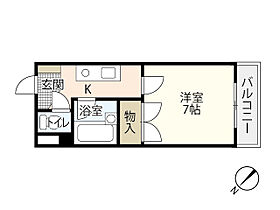 ハイムエトワール  ｜ 広島県広島市安佐南区長束西1丁目（賃貸マンション1K・1階・21.60㎡） その2