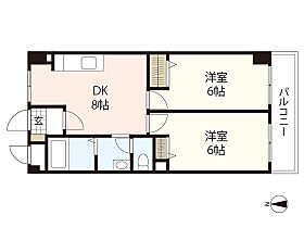 広島県広島市中区東平塚町（賃貸マンション2LDK・3階・42.01㎡） その2