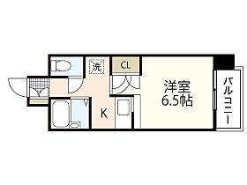 エステートベネフィット5フルタ  ｜ 広島県広島市西区横川新町（賃貸マンション1K・6階・20.65㎡） その2