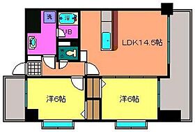 広島県広島市安佐南区長楽寺1丁目（賃貸マンション2LDK・2階・58.94㎡） その2