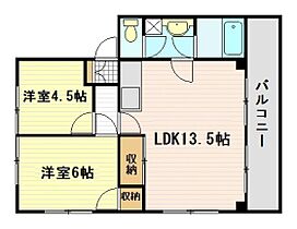 広島県広島市南区西旭町（賃貸マンション2LDK・3階・50.82㎡） その2