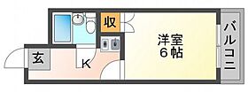 広島県広島市佐伯区皆賀1丁目（賃貸マンション1K・4階・17.00㎡） その2