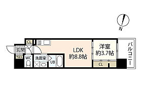 広島県広島市南区比治山町（賃貸マンション1LDK・3階・32.82㎡） その2