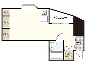 広島県広島市中区東白島町（賃貸マンション1R・4階・19.00㎡） その2