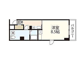 広島県広島市中区本川町3丁目（賃貸マンション1K・4階・30.24㎡） その2