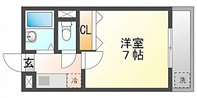 広島県廿日市市地御前5丁目（賃貸マンション1K・3階・19.20㎡） その2