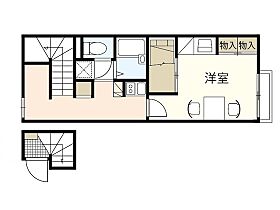 広島県廿日市市上平良（賃貸アパート1K・2階・28.02㎡） その2