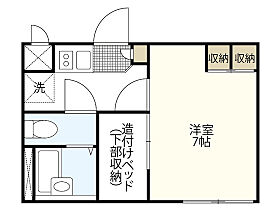 広島県安芸郡海田町南堀川町（賃貸アパート1K・1階・19.87㎡） その2