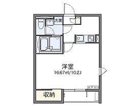 広島県広島市佐伯区千同1丁目（賃貸アパート1K・2階・30.80㎡） その2