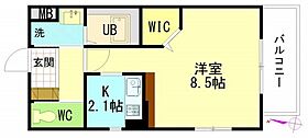 広島県広島市安佐南区祇園5丁目（賃貸マンション1R・3階・30.00㎡） その2