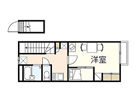 広島県広島市東区中山新町3丁目（賃貸アパート1K・2階・26.08㎡） その2