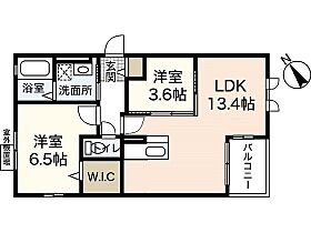 Ｂｒａｎｃｏｕｒｔ　Ｄ棟  ｜ 広島県広島市安佐南区川内4丁目（賃貸アパート2LDK・2階・50.40㎡） その2