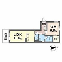 広島県東広島市西条土与丸5丁目（賃貸マンション1LDK・1階・46.99㎡） その2