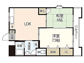 広島県広島市安佐南区長束5丁目（賃貸マンション2LDK・3階・51.04㎡） その2