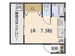 間取図画像 ワンルーム