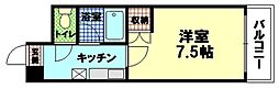 エトノ空港通り 1Kの間取図画像