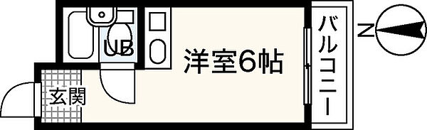 清水ビル ｜広島県広島市中区舟入南5丁目(賃貸マンション1R・4階・15.68㎡)の写真 その2