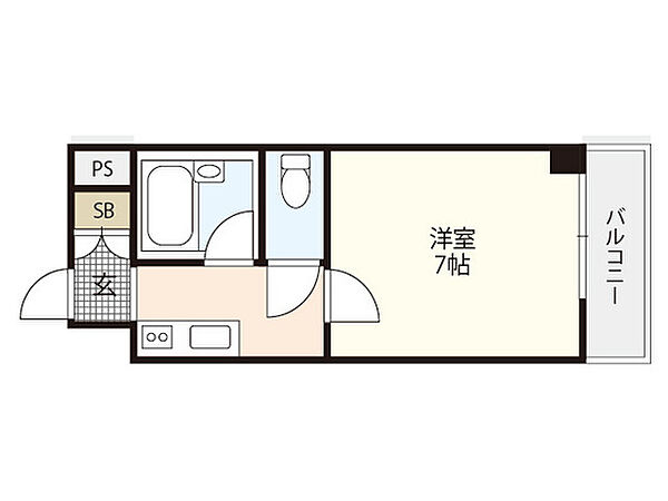 Fビル井口 ｜広島県広島市西区井口4丁目(賃貸マンション1K・3階・18.15㎡)の写真 その2