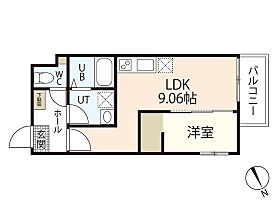 広島県広島市中区江波本町（賃貸アパート1LDK・1階・29.80㎡） その2